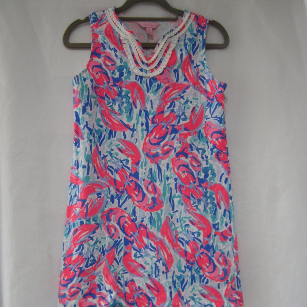 Lilly Pulitzer XL 12 14 Mini Harper Shift Dress